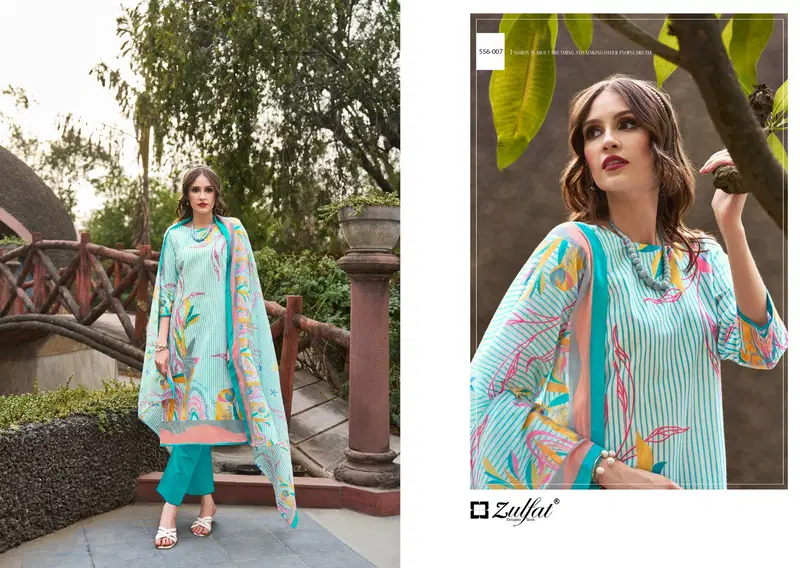 Maryam Vol 5 By Zulfat Printed Cotton Dress Material wholesale Price In Surat
